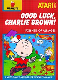 Box cover for Good Luck, Charlie Brown on the Atari 2600.