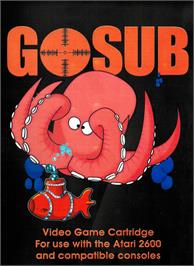 Box cover for Gosub on the Atari 2600.