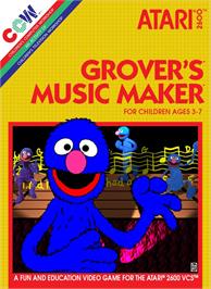 Box cover for Grover's Music Maker on the Atari 2600.