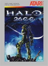 Box cover for Halo 2600 on the Atari 2600.