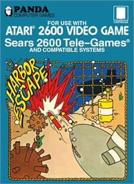 Box cover for Harbor Escape on the Atari 2600.