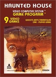 Box cover for Haunted House on the Atari 2600.
