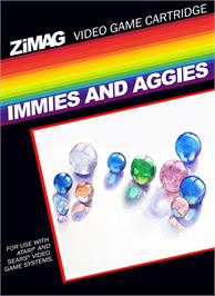 Box cover for Immies And Aggies on the Atari 2600.