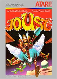 Box cover for Joust on the Atari 2600.