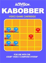 Box cover for Kabobber on the Atari 2600.