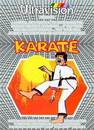Box cover for Karate on the Atari 2600.