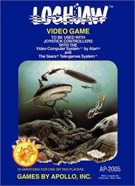 Box cover for Lochjaw on the Atari 2600.