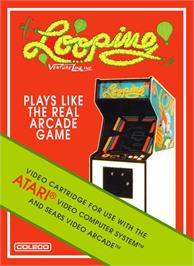 Box cover for Looping on the Atari 2600.