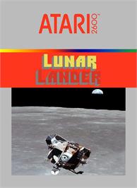 Box cover for Lunar Lander on the Atari 2600.