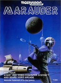 Box cover for Marauder on the Atari 2600.