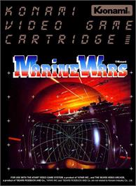 Box cover for Marine Wars on the Atari 2600.