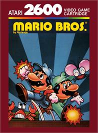 Box cover for Mario Bros. on the Atari 2600.