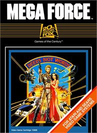 Box cover for Mega Force on the Atari 2600.