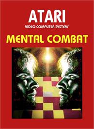 Box cover for Mental Kombat on the Atari 2600.