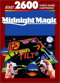 Box cover for Midnight Magic on the Atari 2600.