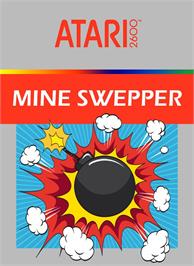 Box cover for Mine Sweeper on the Atari 2600.