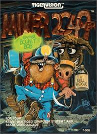 Box cover for Miner 2049er on the Atari 2600.