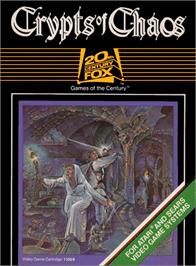 Box cover for Mines of Minos on the Atari 2600.