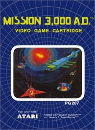 Box cover for Mission 3000 A.d. on the Atari 2600.