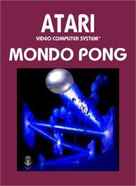 Box cover for Mondo Pong on the Atari 2600.