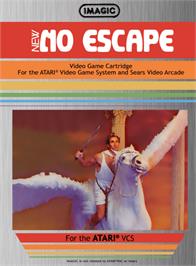 Box cover for No Escape! on the Atari 2600.