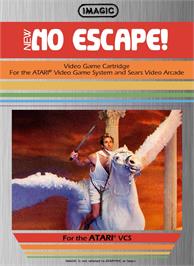 Box cover for No Escape! on the Atari 2600.