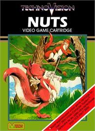 Box cover for Nuts on the Atari 2600.