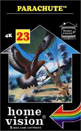 Box cover for Parachute on the Atari 2600.
