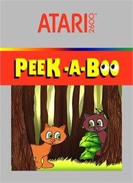 Box cover for Peek-a-boo on the Atari 2600.