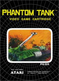 Box cover for Phantom Tank on the Atari 2600.