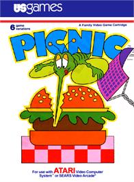 Box cover for Picnic on the Atari 2600.