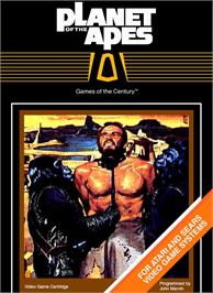 Box cover for Planet Of The Apes on the Atari 2600.