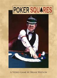 Box cover for Poker Squares on the Atari 2600.