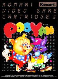 Box cover for Pooyan on the Atari 2600.