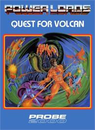Box cover for Power Lords on the Atari 2600.