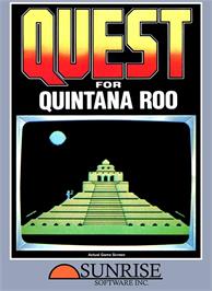 Box cover for Quest For Quintana Roo on the Atari 2600.
