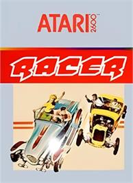 Box cover for Racer on the Atari 2600.