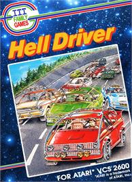 Box cover for Racing Car on the Atari 2600.