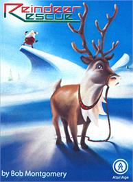 Box cover for Reindeer Rescue on the Atari 2600.