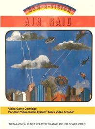 Box cover for River Raid on the Atari 2600.