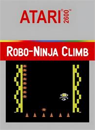 Box cover for Robo-Ninja Climb on the Atari 2600.