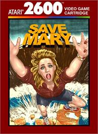 Box cover for Save Mary! on the Atari 2600.