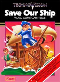 Box cover for Save Our Ship on the Atari 2600.