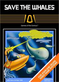 Box cover for Save The Whales on the Atari 2600.