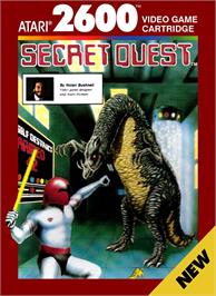 Box cover for Secret Quest on the Atari 2600.