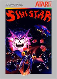 Box cover for Sinistar on the Atari 2600.