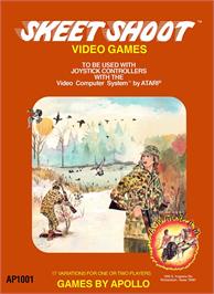 Box cover for Skeet Shoot on the Atari 2600.