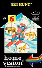 Box cover for Ski Hunt on the Atari 2600.