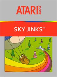 Box cover for Sky Jinks on the Atari 2600.