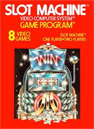 Box cover for Slot Machine on the Atari 2600.